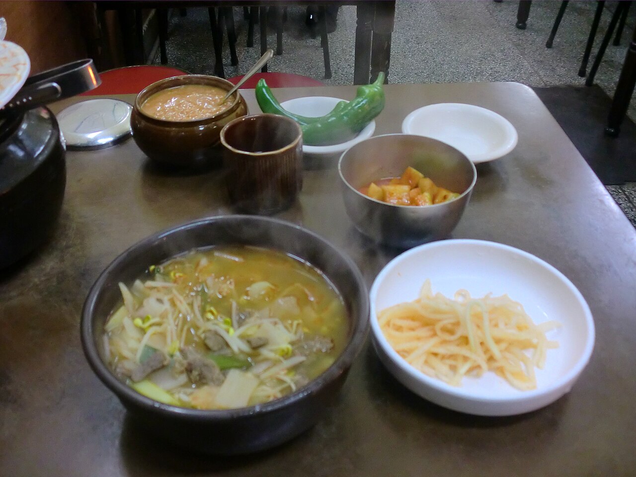 Unlimited Beef Soup & Bossam for $10 in Bucheon